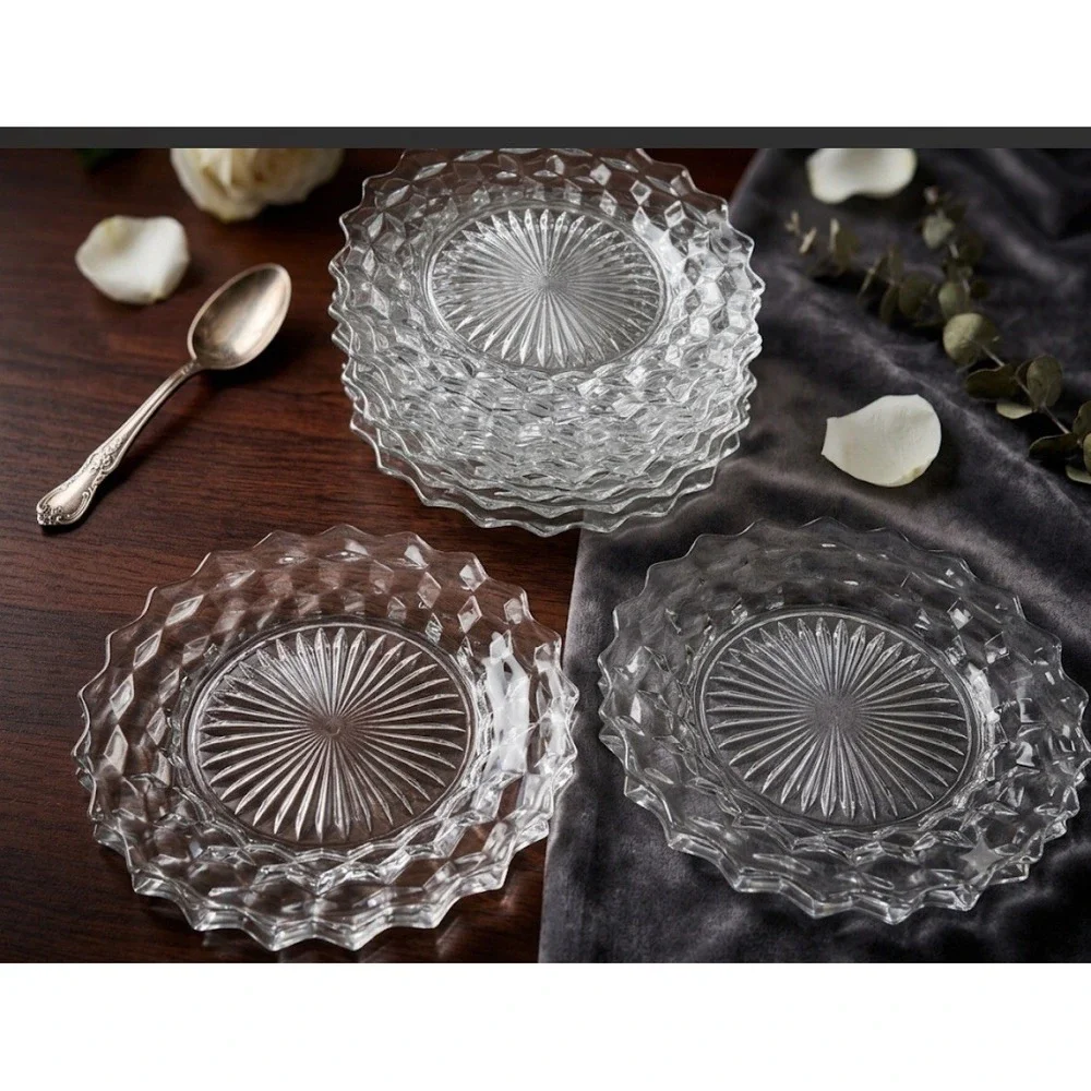 Vintage Fostoria American Clear Glass 8.5
